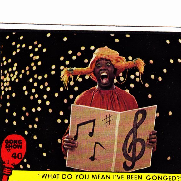 Television Toys What Do You Mean 4 Gong Show Movie 977 Trading Card